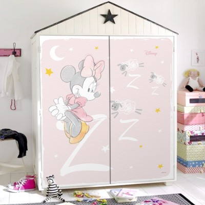 ZzZzZz… Minnie Mouse Disney Αυτοκόλλητα ντουλάπας 65 x 185 cm (25844)