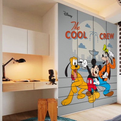 The cool crew, Mickey Mouse Disney Αυτοκόλλητα ντουλάπας 65 x 185 cm (25659)