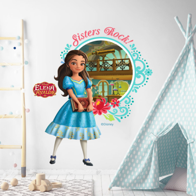 Sisters rock, Elena Of Avalor Disney Αυτοκόλλητα τοίχου 103 x 80 cm