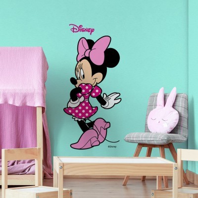 Sweet Minnie Mouse Disney Αυτοκόλλητα τοίχου 48 x 25 cm (25801)