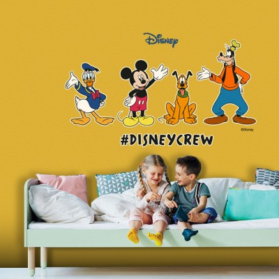 Disney crew! Mickey Mouse & friends Disney Αυτοκόλλητα τοίχου 28 x 50 cm (26440)