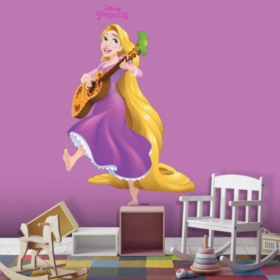 Ραπουνζέλ, Πριγκίπισσες! Disney Αυτοκόλλητα τοίχου 60 x 40 cm (27684)
