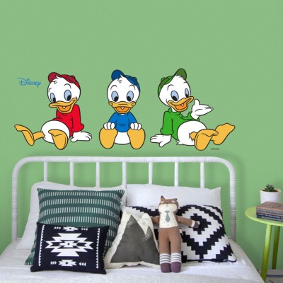 Play with Liui, Diui , Chiui Disney Αυτοκόλλητα τοίχου 35 x 94 cm