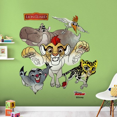 The Lion Guard, Kion and His Friends Disney Αυτοκόλλητα τοίχου 49 x 49 cm (25010)