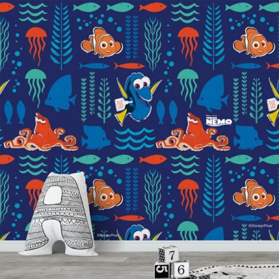 Ο βυθός της Ντόρυ Disney Ταπετσαρίες Τοίχου 100 x 100 cm