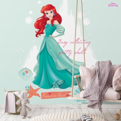 Ariel Disney Ταπετσαρίες Τοίχου 100 x 100 cm (22125)