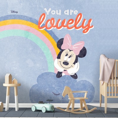 Είσαι υπέροχη Μίνι Μάους! Disney Ταπετσαρίες Τοίχου 100 x 100 cm (27756)