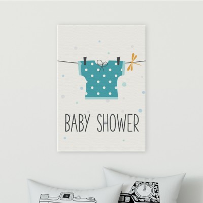 Baby shower Παιδικά Πίνακες σε καμβά 58 x 40 cm (35656)