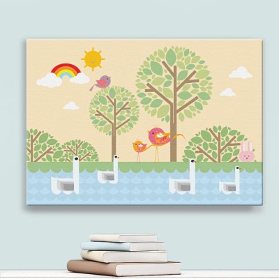 Υπαίθριο πάρκο Παιδικά Πίνακες σε καμβά 43 x 60 cm
