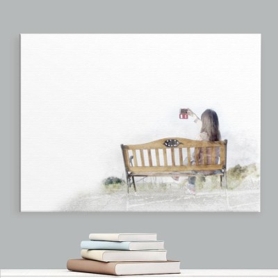 Παγκάκι Παιδικά Πίνακες σε καμβά 40 x 60 cm
