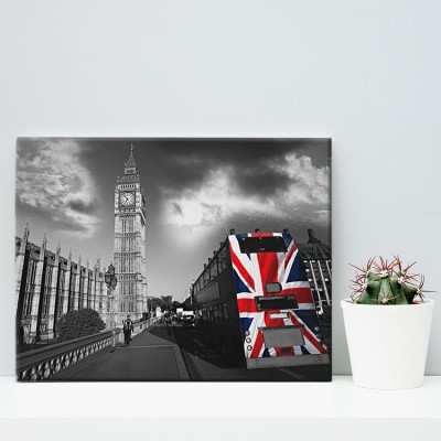 Τοπίο στο Λονδίνο Πόλεις – Ταξίδια Πίνακες σε καμβά 40 x 60 cm (12746)