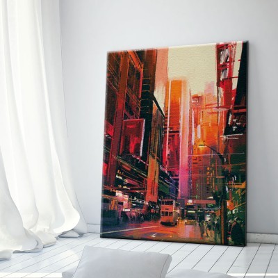 City Painting Πόλεις – Ταξίδια Πίνακες σε καμβά 60 x 40 cm