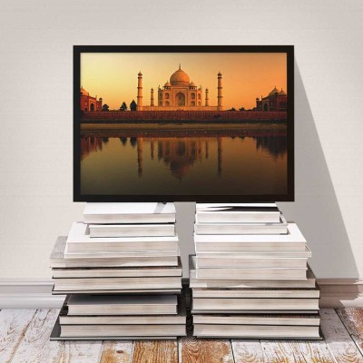 Το Ταζ Μαχάλ στο σούρουπο Πόλεις – Ταξίδια Πίνακες σε καμβά 41 x 61 cm (15444)