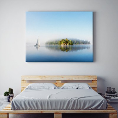 Λίμνη στη Σουηδία Πόλεις – Ταξίδια Πίνακες σε καμβά 41 x 61 cm (15471)