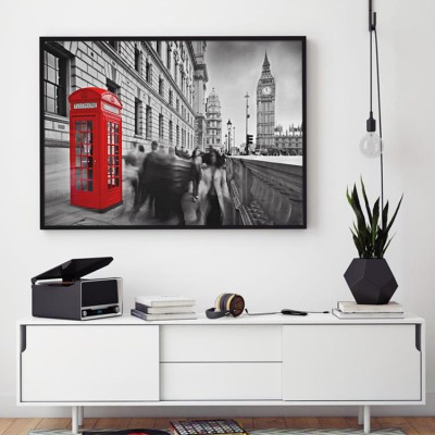 Big Ben, Λονδίνο Πόλεις – Ταξίδια Πίνακες σε καμβά 41 x 61 cm (18714)