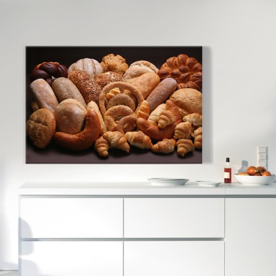 αρτοποιήματα Φαγητό Πίνακες σε καμβά 40 x 60 cm