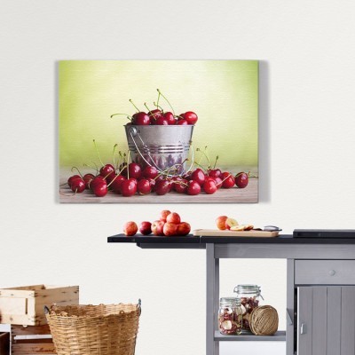 Κεράσια παντού Φαγητό Πίνακες σε καμβά 40 x 60 cm