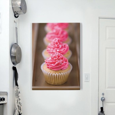 Cupcakes στη σειρά Φαγητό Πίνακες σε καμβά 60 x 40 cm