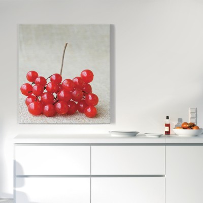 Κόκκινο φρούτο Φαγητό Πίνακες σε καμβά 52 x 46 cm (12831)