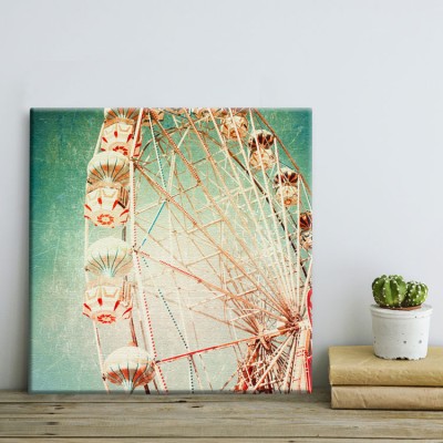 Λούνα – Πάρκ vintage Vintage Πίνακες σε καμβά 50 x 50 cm