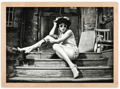 Γυναίκα vintage Άνθρωποι Πίνακες σε καμβά 30 x 20 εκ.