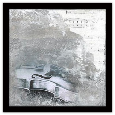 Βιολί vintage Διάφορα Πίνακες σε καμβά 40 x 40 εκ.