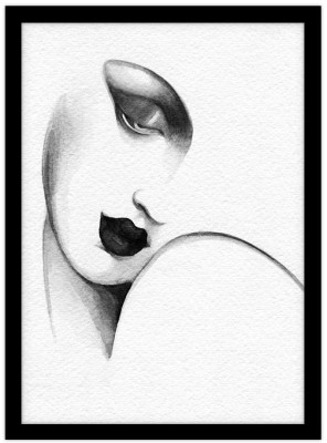 Half face painting Ζωγραφική Πίνακες σε καμβά 20 x 30 εκ.