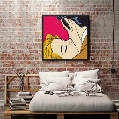 Pop art Κόμικς Πίνακες σε καμβά 51 x 55 cm