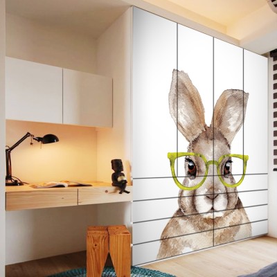 Rabbit Παιδικά Αυτοκόλλητα ντουλάπας 61 x 185 cm