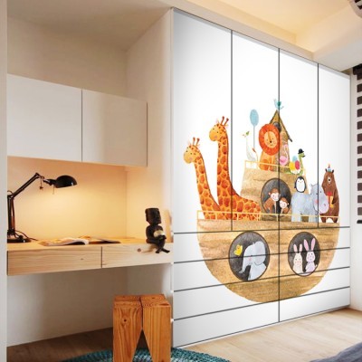 Η κιβωτός του Νώε Παιδικά Αυτοκόλλητα ντουλάπας 61 x 185 cm (36181)