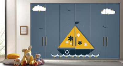Καραβάκι Παιδικά Αυτοκόλλητα ντουλάπας 65 x 185 cm (10751)
