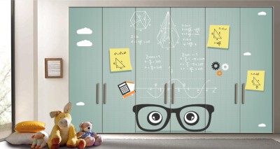I ♥ maths! Παιδικά Αυτοκόλλητα ντουλάπας 65 x 185 cm (10759)