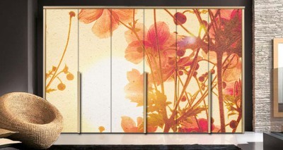 Ανεμώνη Φύση Αυτοκόλλητα ντουλάπας 65 x 185 cm (11017)