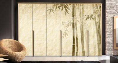 Μπαμπού Φύση Αυτοκόλλητα ντουλάπας 65 x 185 cm (7838)