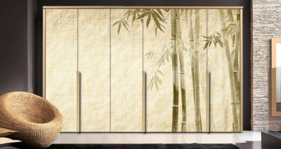 Μπαμπού Φύση Αυτοκόλλητα ντουλάπας 61 x 185 cm