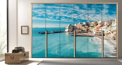 Μπογκλιάσκο, Ιταλία Πόλεις – Ταξίδια Αυτοκόλλητα ντουλάπας 65 x 185 cm (11237)