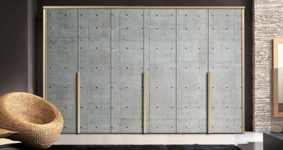Τσιμεντένιος τοίχος Φόντο – Τοίχοι Αυτοκόλλητα ντουλάπας 65 x 185 cm (19640)