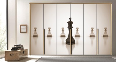 Σκάκι Διάφορα Αυτοκόλλητα ντουλάπας 65 x 185 cm (19718)