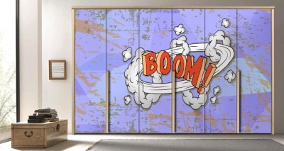 BOOM! Κόμικς Αυτοκόλλητα ντουλάπας 65 x 185 cm (12407)
