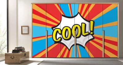 Cool! Κόμικς Αυτοκόλλητα ντουλάπας 65 x 185 cm (12415)