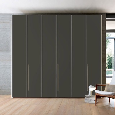 Graphite Μονόχρωμα Αυτοκόλλητα ντουλάπας 40 x 123 εκ.