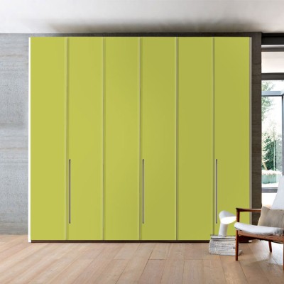 Yellow-Green Μονόχρωμα Αυτοκόλλητα ντουλάπας 65 x 185 cm (20168)