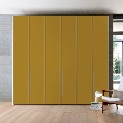 Mustard Μονόχρωμα Αυτοκόλλητα ντουλάπας 65 x 185 cm (20180)
