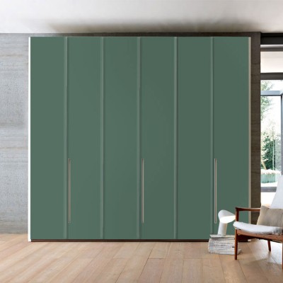 Pastel-Turquoise Μονόχρωμα Αυτοκόλλητα ντουλάπας 40 x 123 εκ.