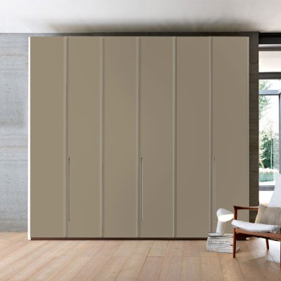Silk-Grey Μονόχρωμα Αυτοκόλλητα ντουλάπας 65 x 185 cm (20172)