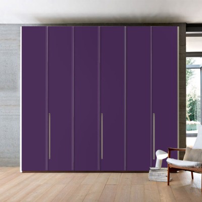 Violet Μονόχρωμα Αυτοκόλλητα ντουλάπας 65 x 185 cm (20169)