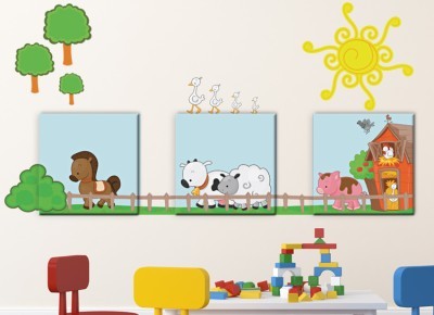 Φάρμα Παιδικά Πίνακες και αυτοκόλλητα 125×45 (13004)