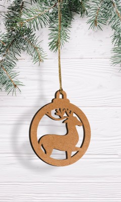xmas-14 Χριστουγεννιάτικα Χριστουγεννιάτικα Στολίδια – Κάρτες Μικρό Φ8, 8ΤΜΧ