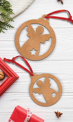xmas-15 Χριστουγεννιάτικα Χριστουγεννιάτικα Στολίδια – Κάρτες Μικρό Φ8, 8ΤΜΧ