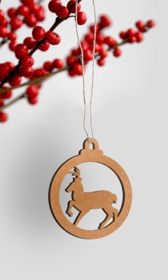 xmas-32 Χριστουγεννιάτικα Χριστουγεννιάτικα Στολίδια – Κάρτες Μικρό Φ8, 8ΤΜΧ